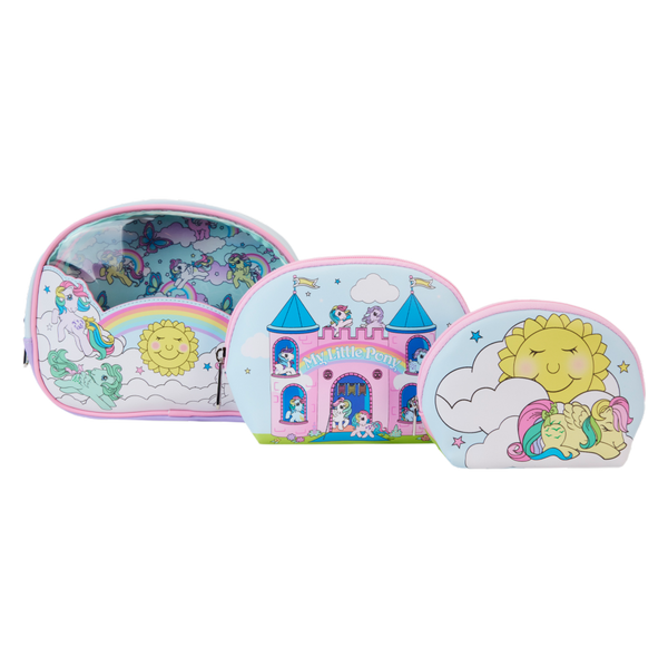My Little Pony - 3-Piece Cosmetic Bag Set - Loungefly