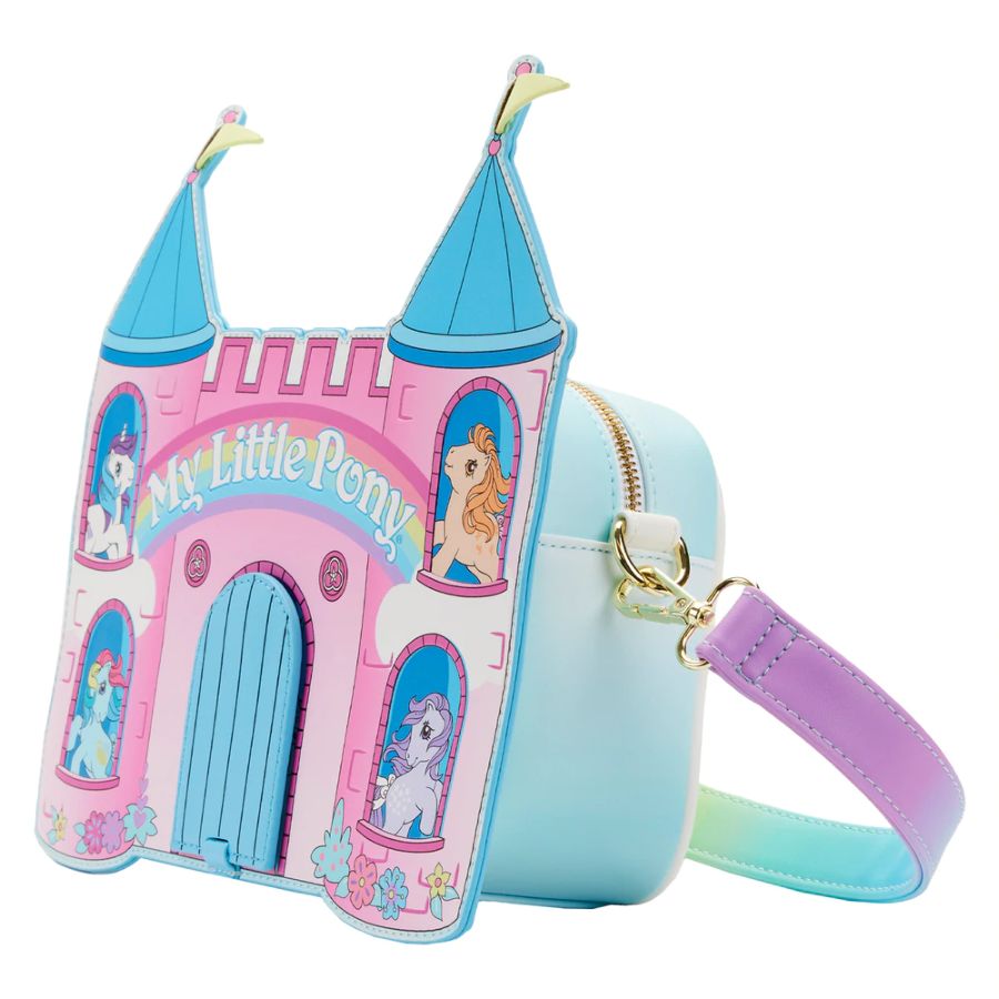 Pop Weasel - Image 3 of My Little Pony - Castle Crossbody Bag - Loungefly