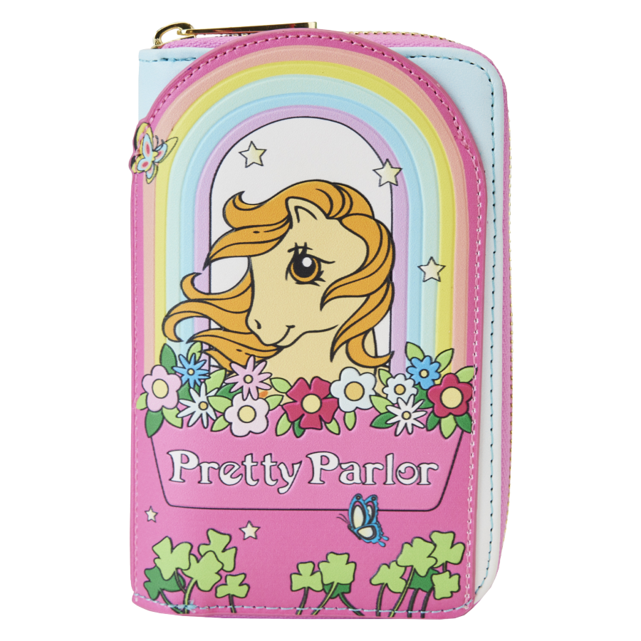 Pop Weasel Image of My Little Pony - 40th Anniversary Pretty Parlor Zip Wallet - Loungefly - Bags, Wallets & Purses - Image - Pop Weasel