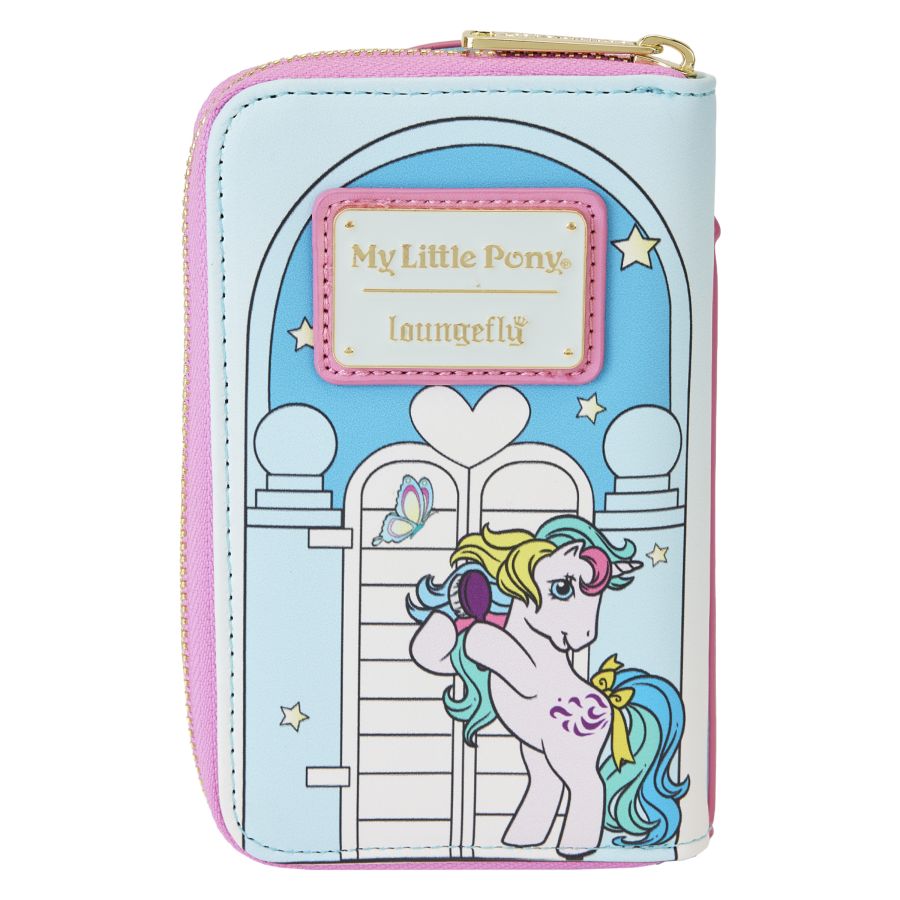 Pop Weasel - Image 3 of My Little Pony - 40th Anniversary Pretty Parlor Zip Wallet - Loungefly - Bags, Wallets & Purses - Image - Pop Weasel