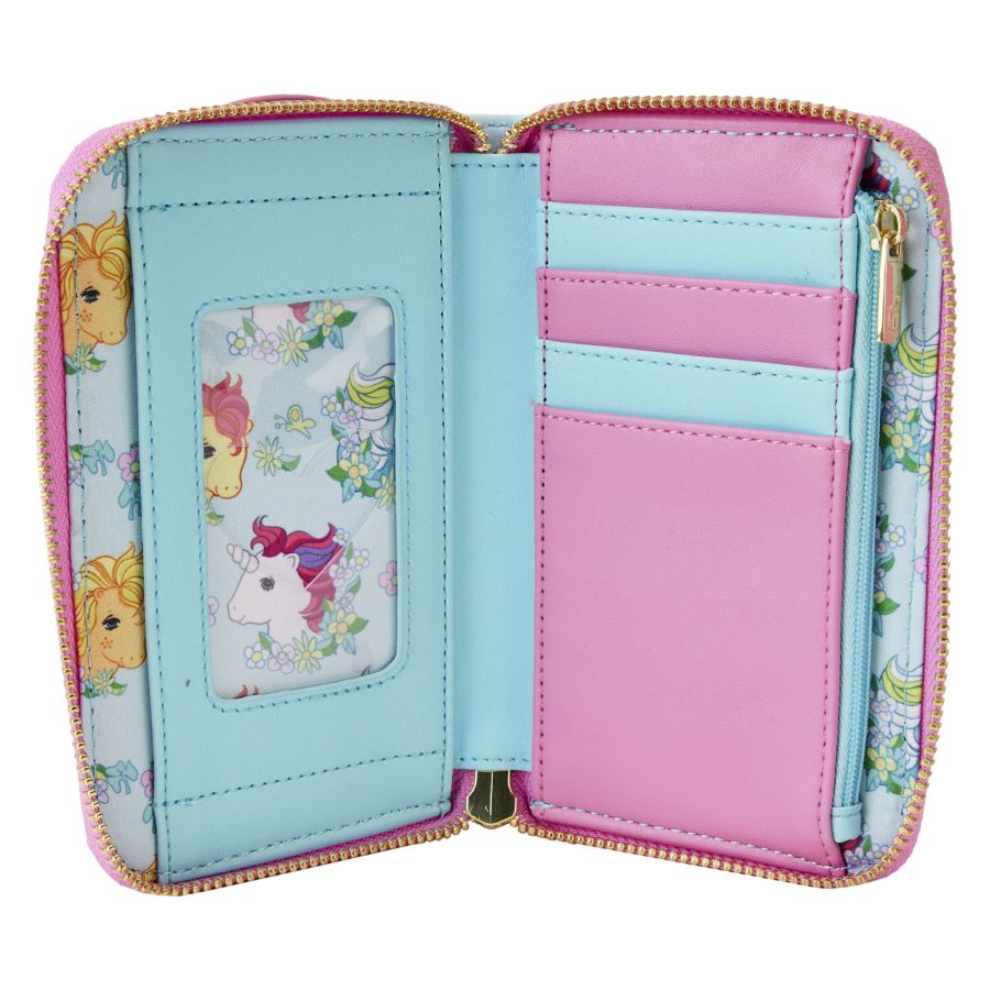 Pop Weasel - Image 4 of My Little Pony - 40th Anniversary Pretty Parlor Zip Wallet - Loungefly