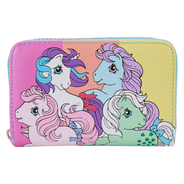 My Little Pony - Color Block Zip Around Wallet - Loungefly