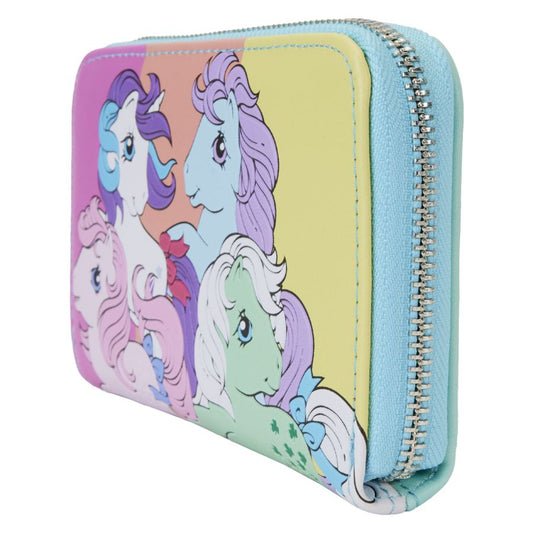 Image Pop Weasel - Image 2 of My Little Pony - Color Block Zip Around Wallet - Loungefly