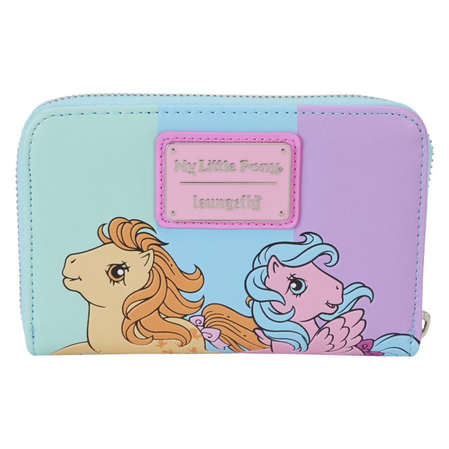 Image Pop Weasel - Image 3 of My Little Pony - Color Block Zip Around Wallet - Loungefly - Bags, Wallets & Purses - Image - Pop Weasel