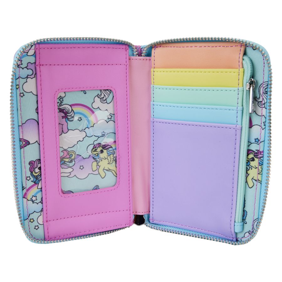 Image Pop Weasel - Image 4 of My Little Pony - Color Block Zip Around Wallet - Loungefly - Bags, Wallets & Purses - Image - Pop Weasel