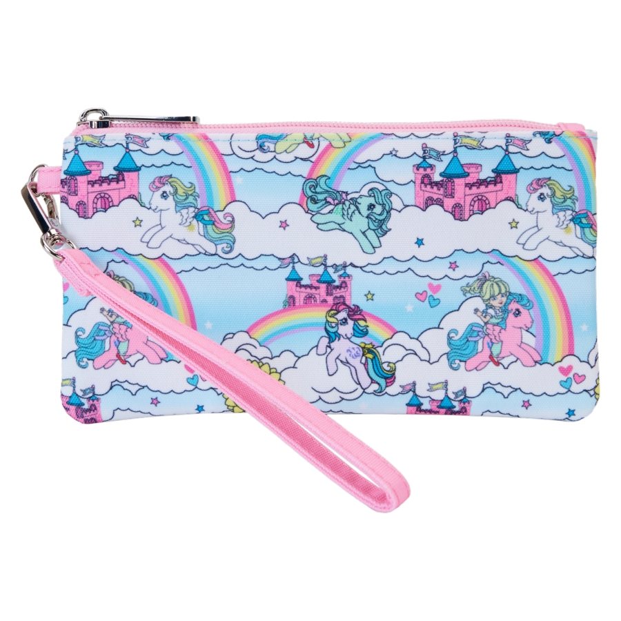 My Little Pony - Sky Scene All-over-print Nylon Wristlet Wallet - Loungefly - Bags, Wallets & Purses - Image - Pop Weasel