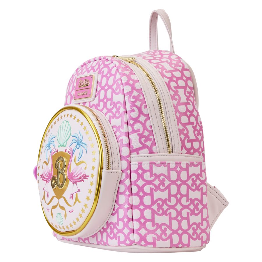 Pop Weasel - Image 2 of Barbie: The Movie (2023) - Logo Mini Backpack - Loungefly - Bags, Wallets & Purses - Image - Pop Weasel