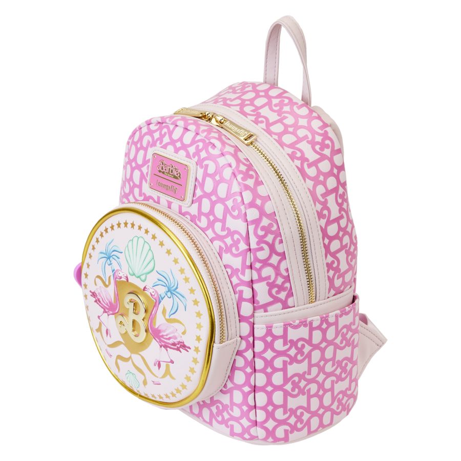 Pop Weasel - Image 3 of Barbie: The Movie (2023) - Logo Mini Backpack - Loungefly - Bags, Wallets & Purses - Image - Pop Weasel