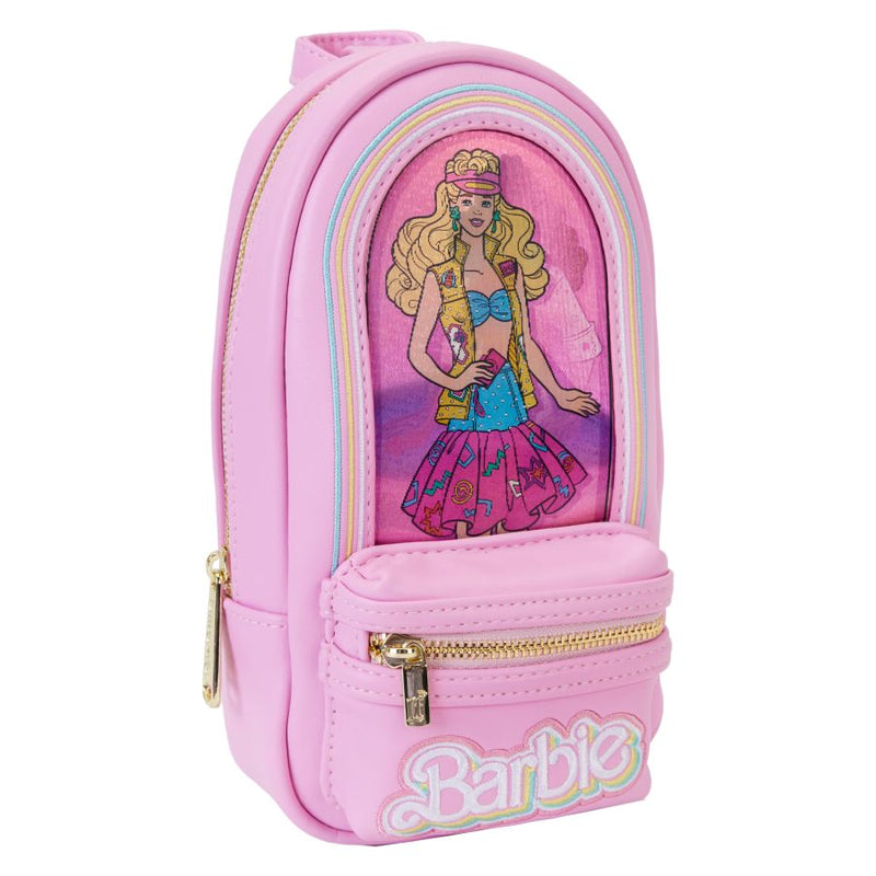 Image Pop Weasel - Image 2 of Barbie - 65th Anniversary Mini Backpack Pencil Case - Loungefly