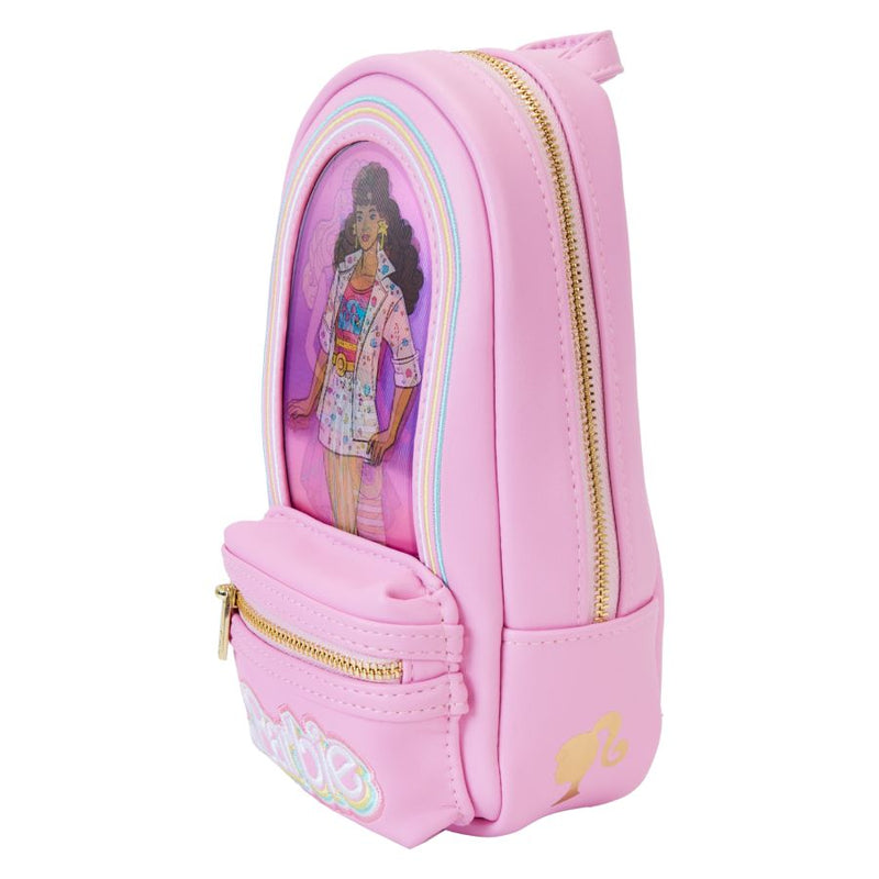Image Pop Weasel - Image 4 of Barbie - 65th Anniversary Mini Backpack Pencil Case - Loungefly