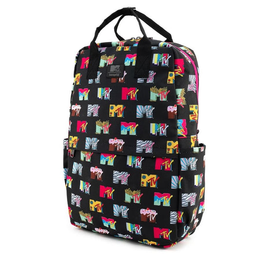 Pop Weasel Image of MTV - Logo Backpack - Loungefly