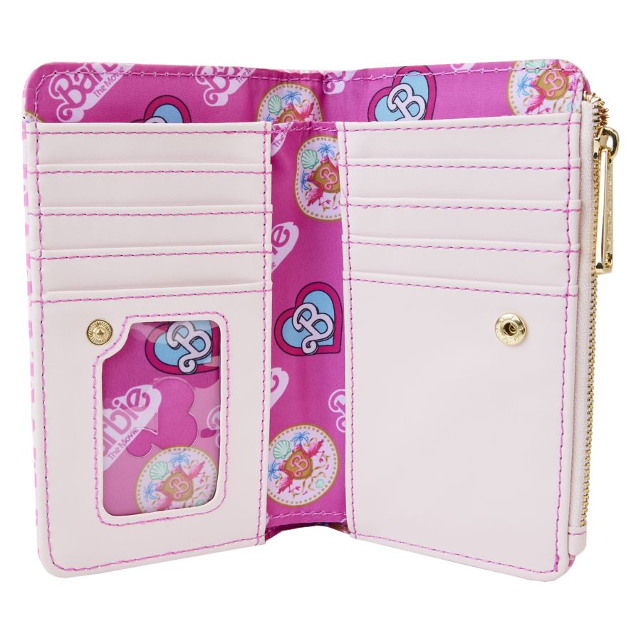 Pop Weasel - Image 4 of Barbie: The Movie (2023) - Logo Bifold Wallet - Loungefly - Bags, Wallets & Purses - Image - Pop Weasel