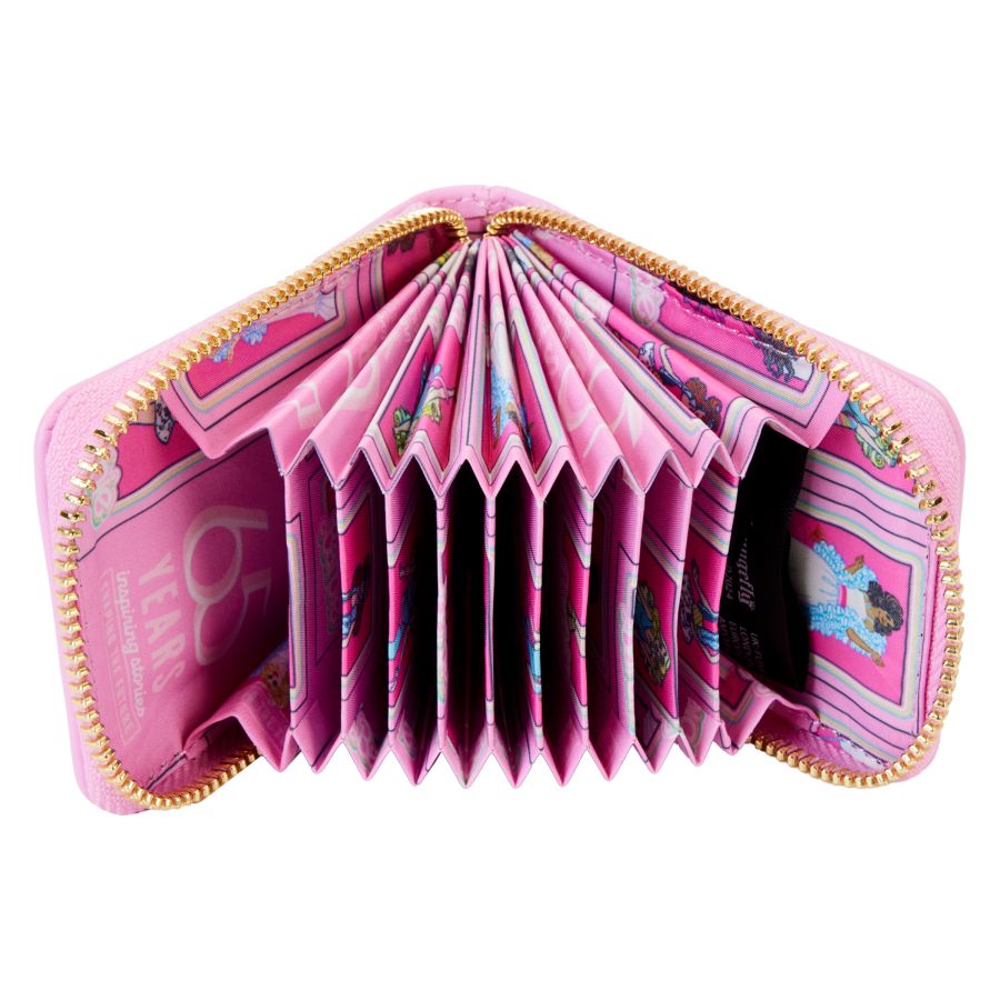 Image Pop Weasel - Image 6 of Barbie - 65th Anniversary Doll Box Triple Lenticular Zip Around Wallet - Loungefly - Bags, Wallets & Purses - Image - Pop Weasel