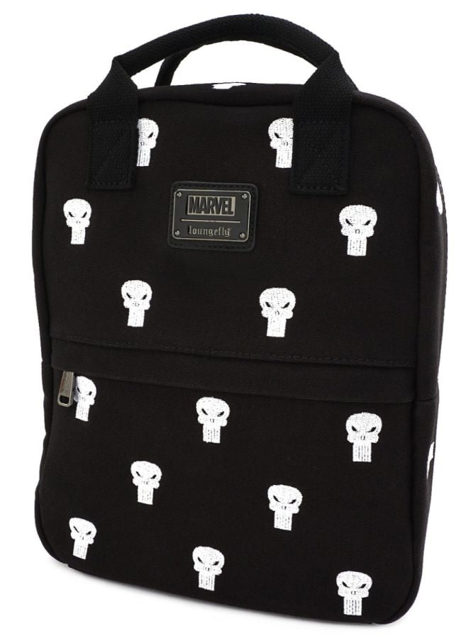 Pop Weasel Image of Marvel Comics - Punisher Embroidered Backpack - Loungefly - Bags, Wallets & Purses - Image - Pop Weasel