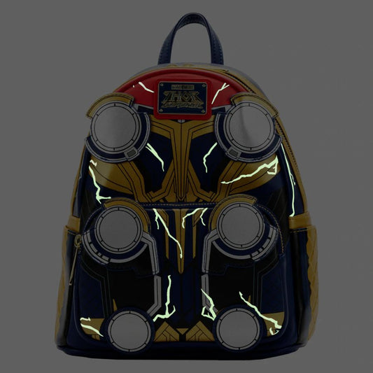 Pop Weasel - Image 2 of Thor 4: Love and Thunder - Thor Costume Glow Mini Backpack - Loungefly