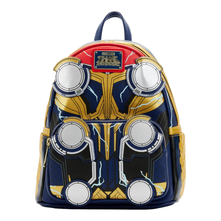 Pop Weasel Image of Thor 4: Love and Thunder - Thor Costume Glow Mini Backpack - Loungefly - Bags, Wallets & Purses - Image - Pop Weasel