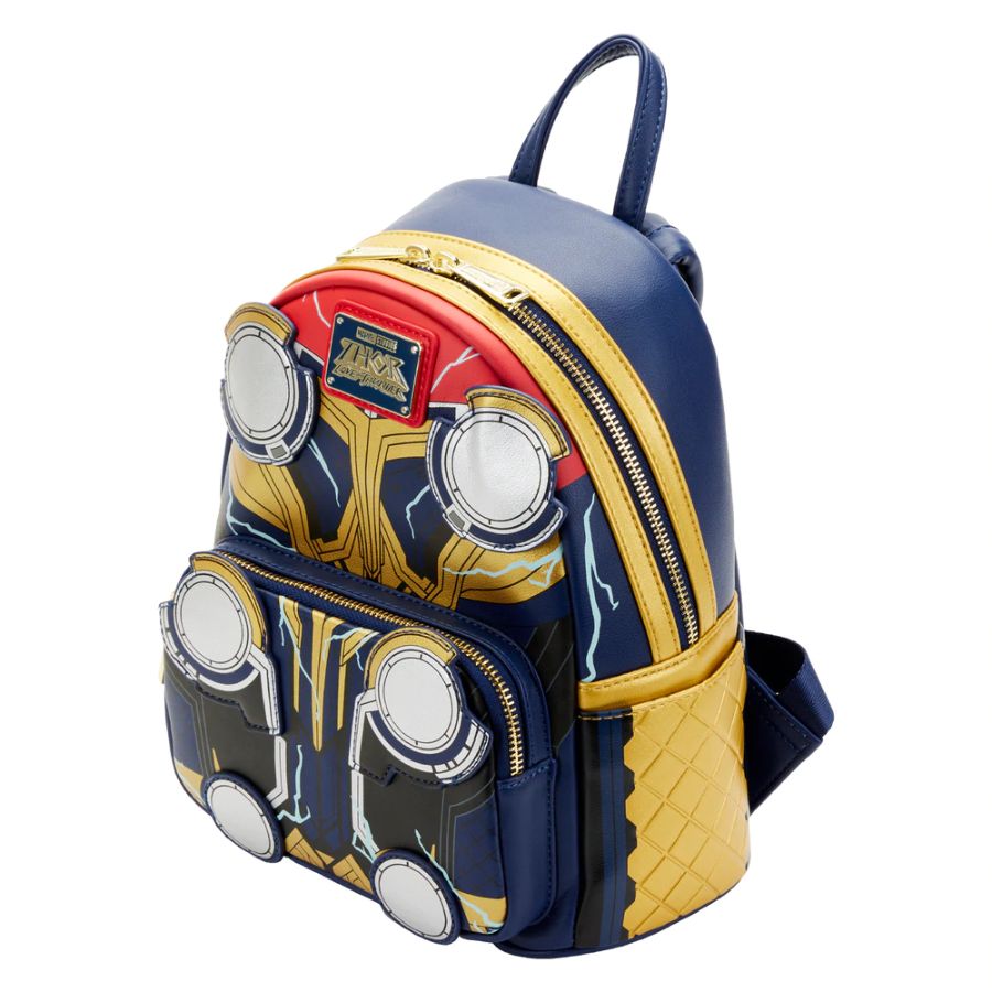 Pop Weasel - Image 3 of Thor 4: Love and Thunder - Thor Costume Glow Mini Backpack - Loungefly