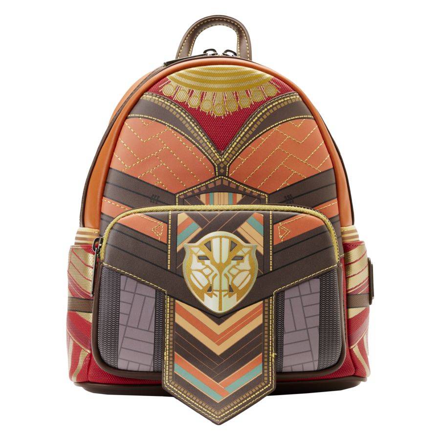 Pop Weasel Image of Black Panther 2: Wakanda Forever - Okoye Costume Mini Backpack - Loungefly - Bags, Wallets & Purses - Image - Pop Weasel