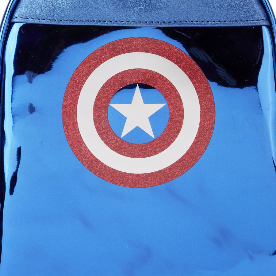 Pop Weasel - Image 5 of Marvel Comics - Captain America Costume Mini Backpack - Loungefly - Bags, Wallets & Purses - Image - Pop Weasel