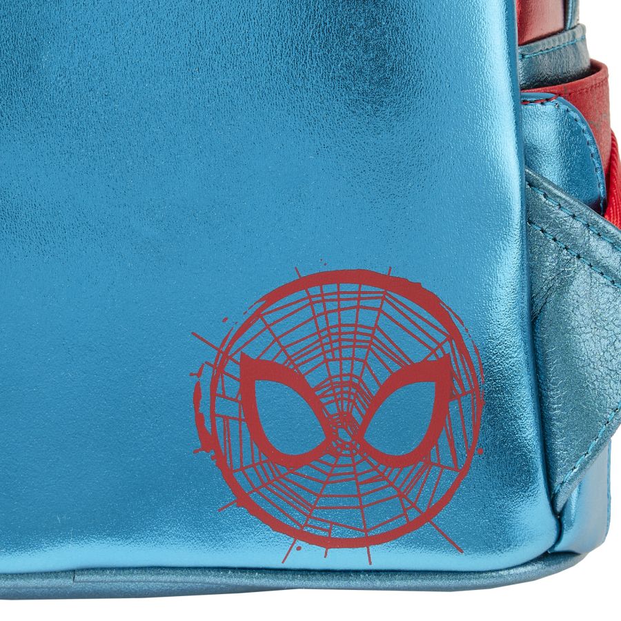 Pop Weasel - Image 5 of Marvel Comics - Spider-Man Metallic Cosplay Mini Backpack - Loungefly - Bags, Wallets & Purses - Image - Pop Weasel