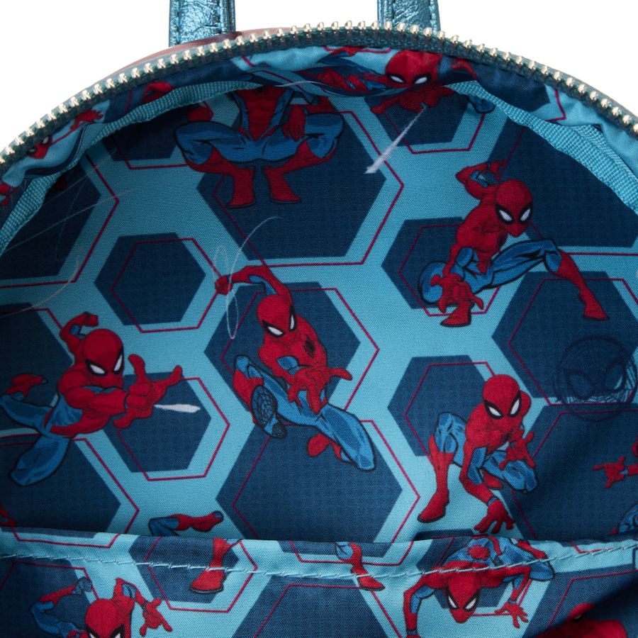 Pop Weasel - Image 6 of Marvel Comics - Spider-Man Metallic Cosplay Mini Backpack - Loungefly - Bags, Wallets & Purses - Image - Pop Weasel