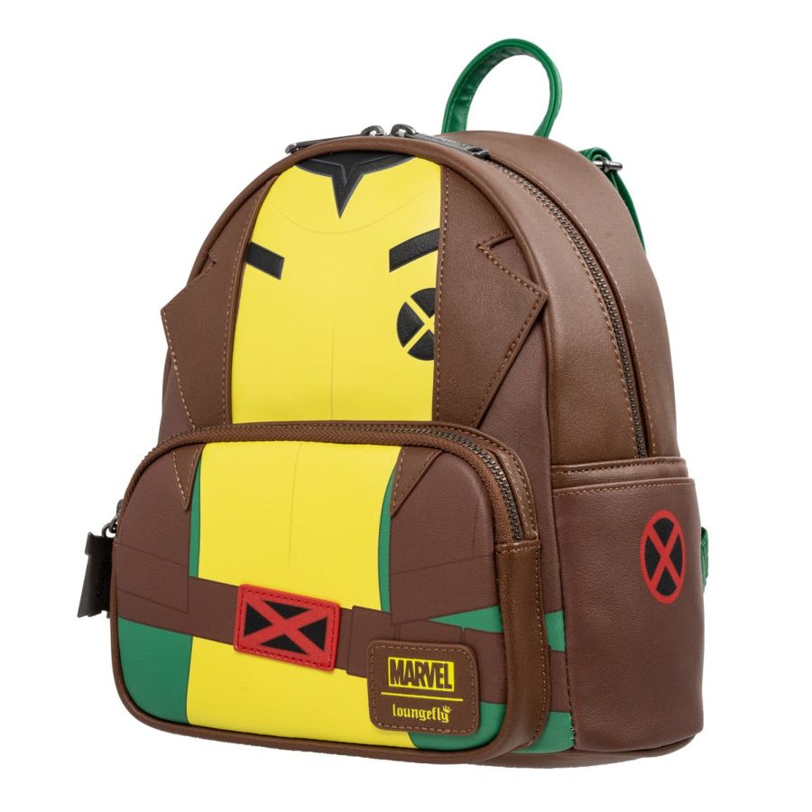 Pop Weasel - Image 2 of X-Men - Rogue US Exclusive Costume Mini Backpack [RS] - Loungefly - Bags, Wallets & Purses - Image - Pop Weasel