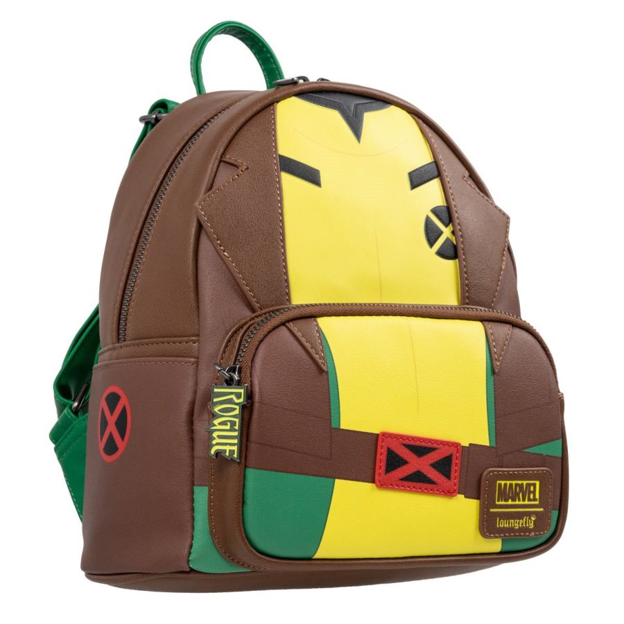 Pop Weasel - Image 3 of X-Men - Rogue US Exclusive Costume Mini Backpack [RS] - Loungefly - Bags, Wallets & Purses - Image - Pop Weasel