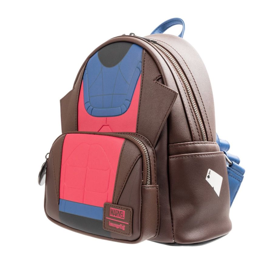 Pop Weasel - Image 3 of X-Men - Gambit US Exclusive Costume Mini Backpack [RS] - Loungefly - Bags, Wallets & Purses - Image - Pop Weasel