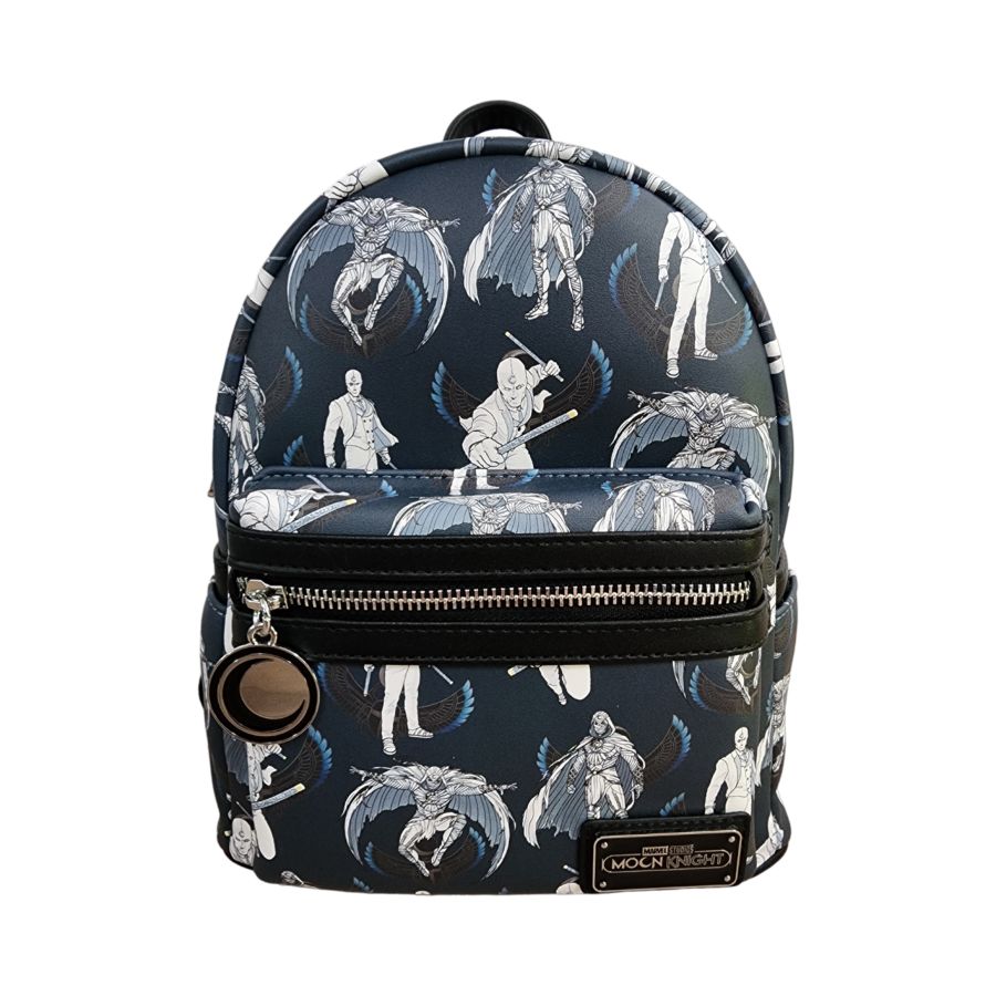 Pop Weasel - Image 2 of Moon Knight - Moon Knight US Exclusive Mini Backpack [RS] - Loungefly - Bags, Wallets & Purses - Image - Pop Weasel