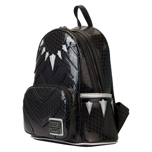 Pop Weasel - Image 2 of Marvel - Black Panther Cosplay Metallic Mini Backpack - Loungefly