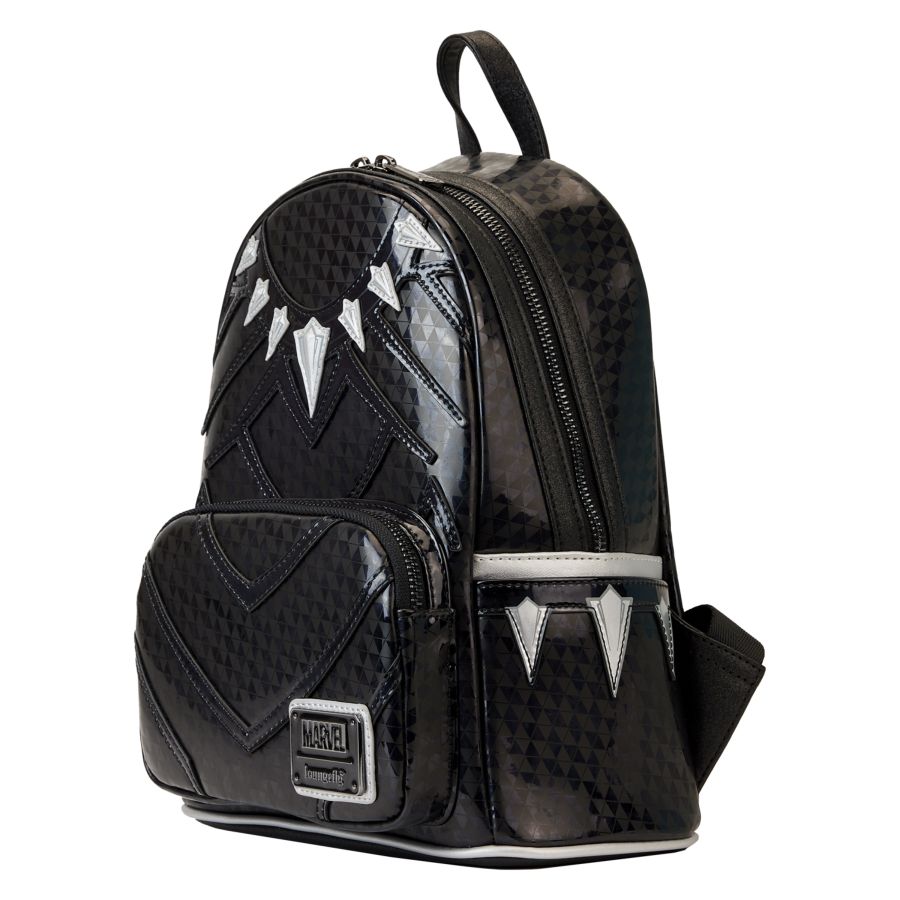 Pop Weasel - Image 2 of Marvel - Black Panther Cosplay Metallic Mini Backpack - Loungefly - Bags, Wallets & Purses - Image - Pop Weasel