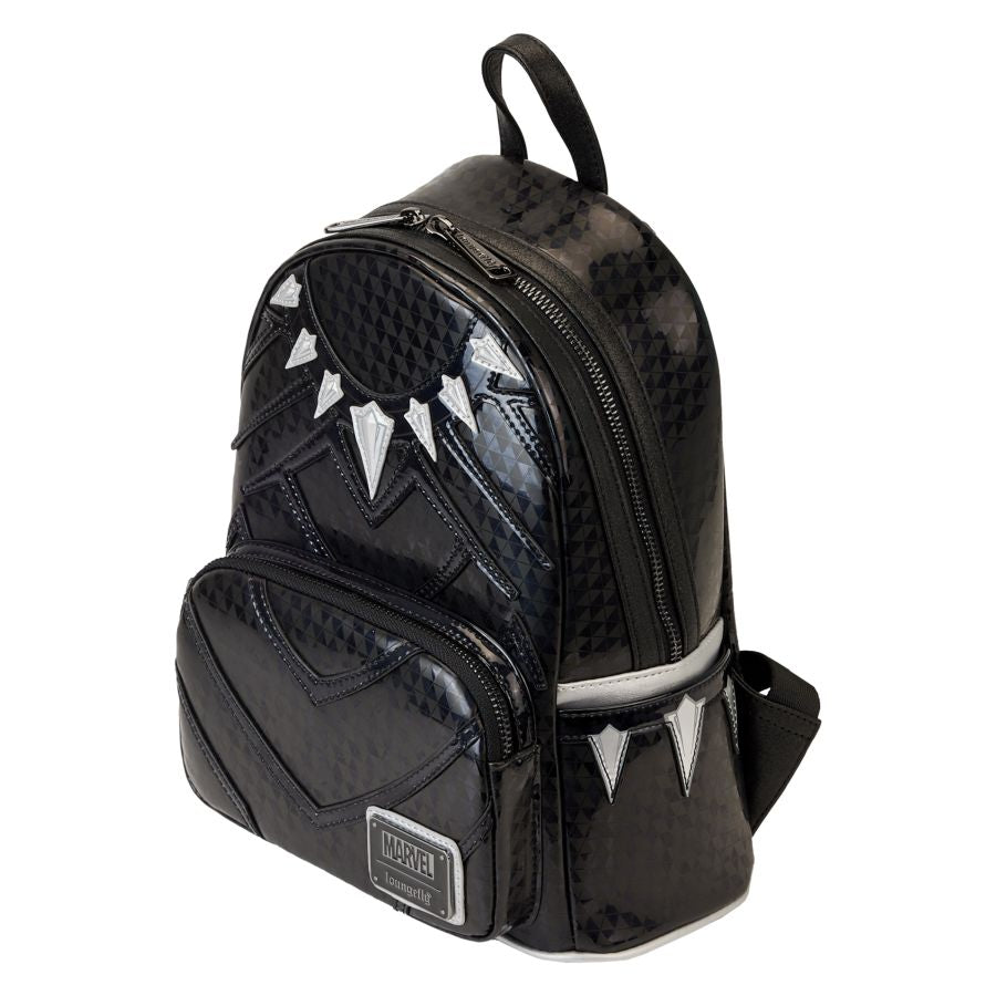 Pop Weasel - Image 3 of Marvel - Black Panther Cosplay Metallic Mini Backpack - Loungefly - Bags, Wallets & Purses - Image - Pop Weasel