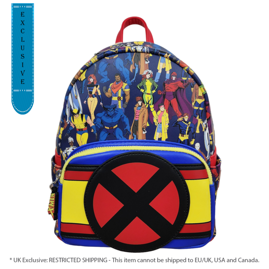 Pop Weasel Image of Marvel Comic - X-Men 1997 US Exclusive All over Print Mini Backpack [RS] - Loungefly - Bags, Wallets & Purses - Image - Pop Weasel