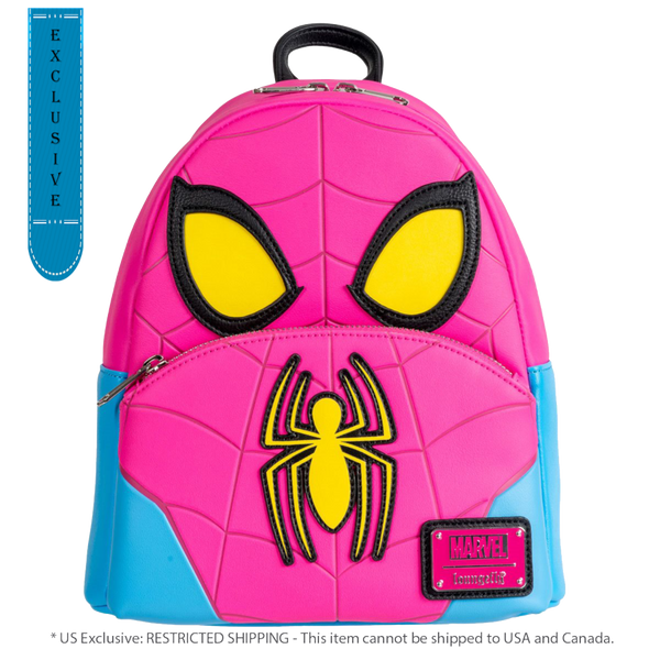 Pop Weasel Image of Marvel - Spider-Man "Glow in the Dark" Cosplay Mini Backpack US Exclusive [RS] - Loungefly