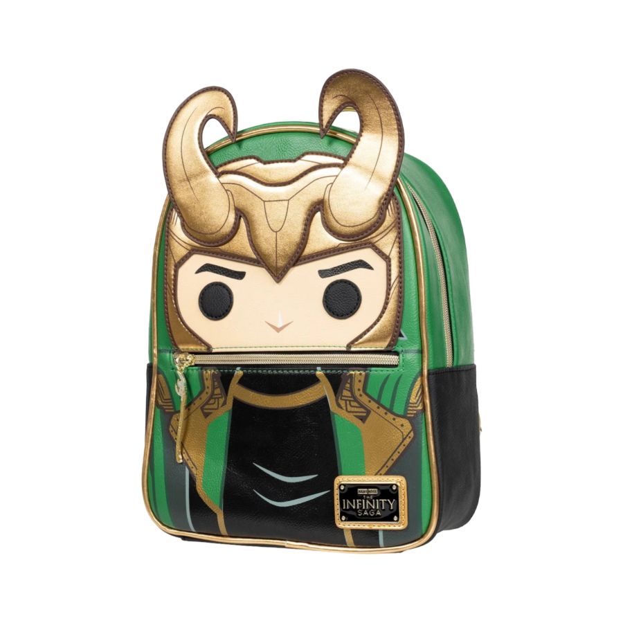 Pop Weasel - Image 3 of Marvel Comics - Loki Pop! by Loungefly US Exclusive Mini Backpack [RS] - Loungefly - Bags, Wallets & Purses - Image - Pop Weasel