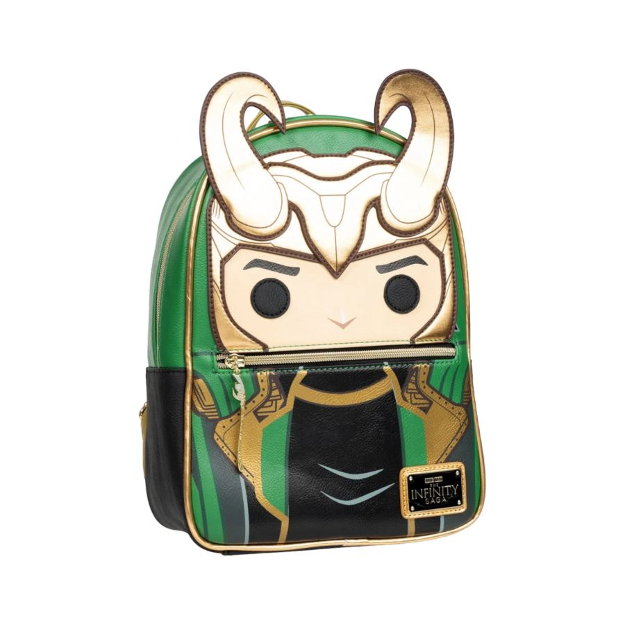 Pop Weasel - Image 4 of Marvel Comics - Loki Pop! by Loungefly US Exclusive Mini Backpack [RS] - Loungefly - Bags, Wallets & Purses - Image - Pop Weasel