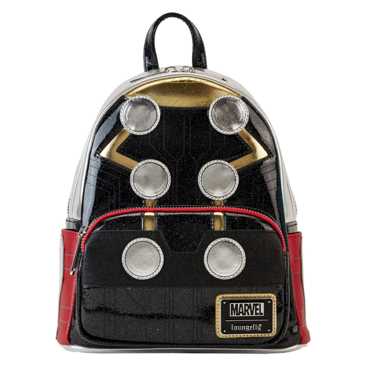 Pop Weasel Image of Marvel Comics - Thor Metallic Cosplay Mini Backpack - Loungefly