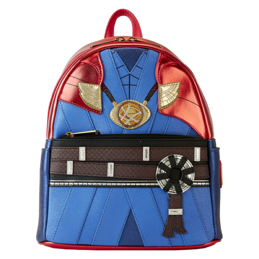 Pop Weasel Image of Marvel - Metallic Doctor Strange Cosplay Mini Backpack - Loungefly