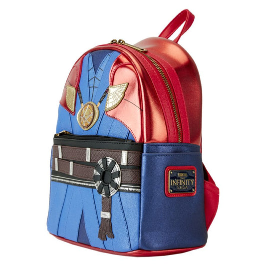 Pop Weasel - Image 2 of Marvel - Metallic Doctor Strange Cosplay Mini Backpack - Loungefly