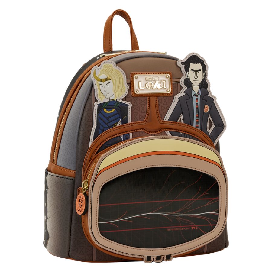 Pop Weasel - Image 2 of Loki (TV) - TVA Lenticular Multiverse Mini Backpack - Loungefly - Bags, Wallets & Purses - Image - Pop Weasel