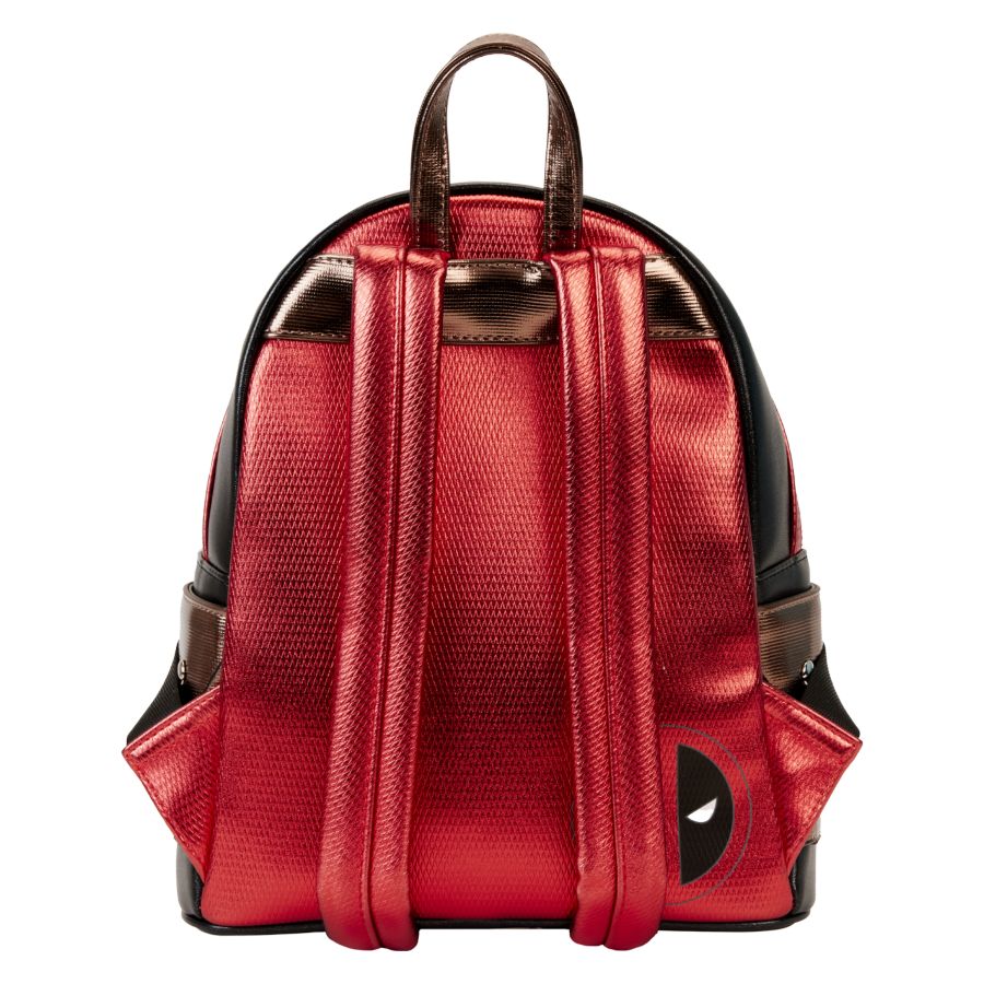 Pop Weasel - Image 4 of Marvel - Deadpool Metallic Cosplay Mini Backpack - Loungefly - Bags, Wallets & Purses - Image - Pop Weasel