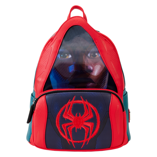 Spider-Man: Across the Spider-Verse - Miles Hoody Cosplay Mini Backpack - Loungefly