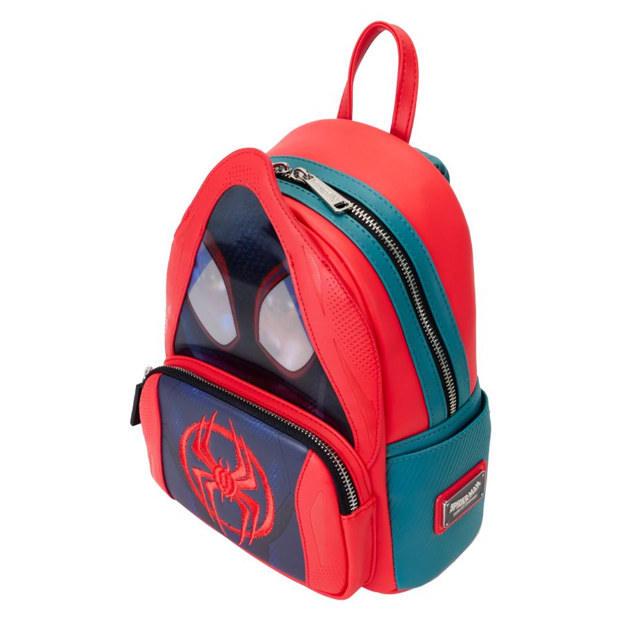 Image Pop Weasel - Image 5 of Spider-Man: Across the Spider-Verse - Miles Hoody Cosplay Mini Backpack - Loungefly - Bags, Wallets & Purses - Image - Pop Weasel