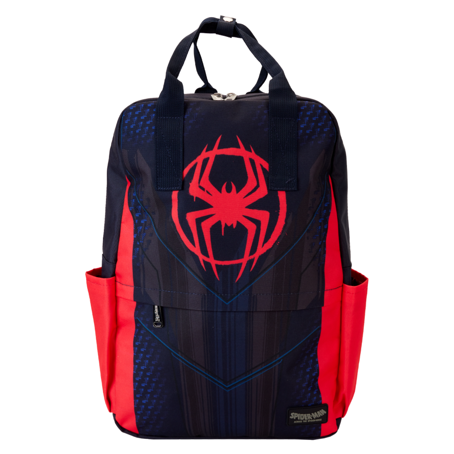 Spider-Man: Across the Spider-Verse - Miles Suit Full Size Nylon Backpack - Loungefly