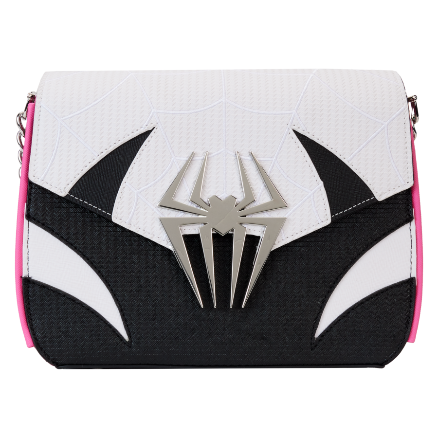 Spider-Man: Across the Spider-Verse - Spider-Gwen Crossbody Bag - Loungefly - Bags, Wallets & Purses - Image - Pop Weasel