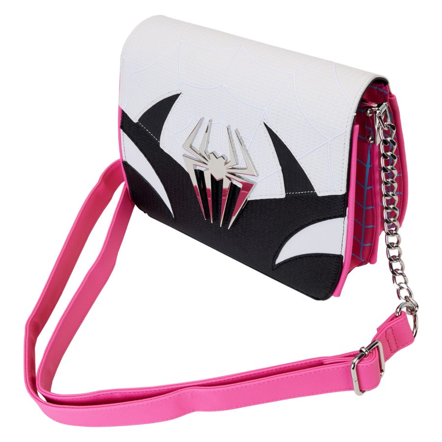 Image Pop Weasel - Image 3 of Spider-Man: Across the Spider-Verse - Spider-Gwen Crossbody Bag - Loungefly - Bags, Wallets & Purses - Image - Pop Weasel