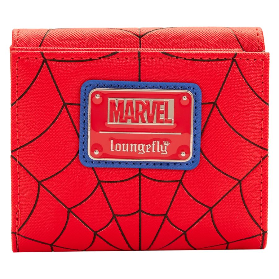 Pop Weasel - Image 3 of Marvel - Spider-Man Colour Block Flap Wallet - Loungefly