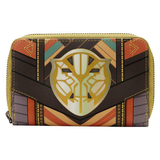 Pop Weasel Image of Black Panther 2: Wakanda Forever - Okoye Costume Zip Purse - Loungefly