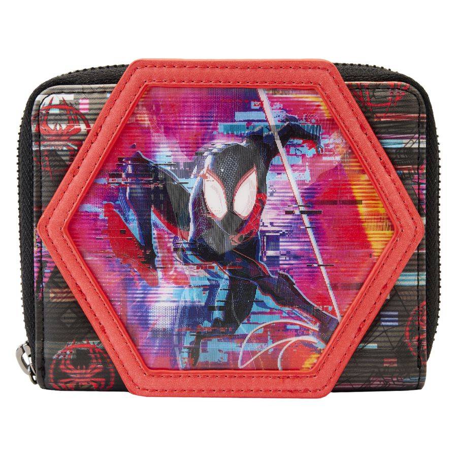 Pop Weasel Image of Spider-Man: Across the Spider-Verse - Lenticular Zip Around Purse - Loungefly - Bags, Wallets & Purses - Image - Pop Weasel