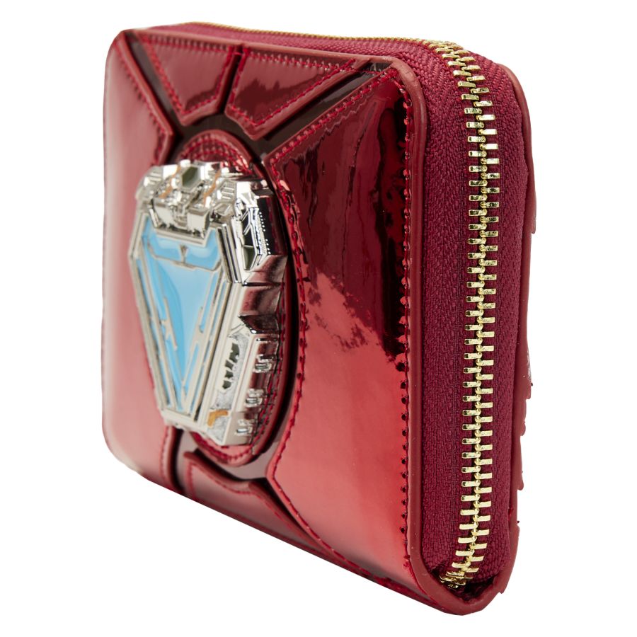 Pop Weasel - Image 2 of Infinity Saga - Iron Man 15th Anniversary Costume Zip Around Purse - Loungefly